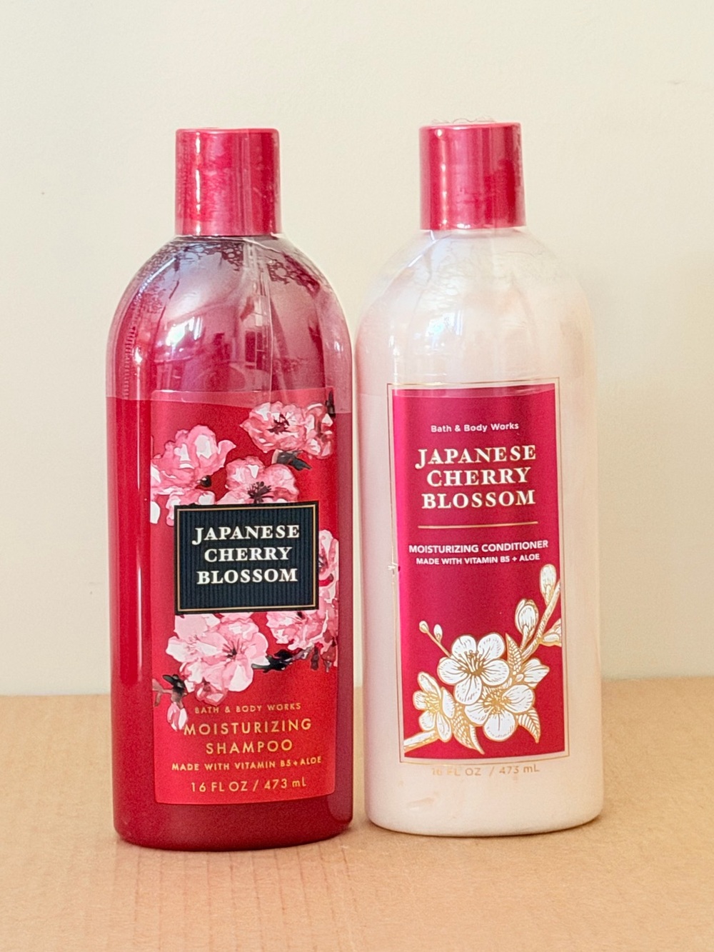 Bath & Body Works Japanese Cherry Blossom Moisturizing Shampoo & Conditioner